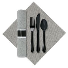 View Linen-Like® White Dinner Napkins / Hoffmaster