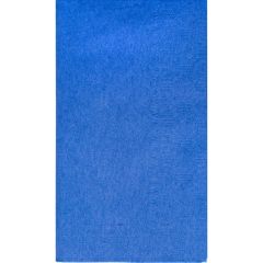 7.5 in x 4.25 in Regal Embossed Cobalt Blue Dinner Napkins 1000 ct.