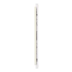 7.75 in Earthwise Compostable Plant-Based Natural Wrapped Straws 3200 ct.
