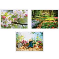 10 in x 14 in Spring Multipack Paper Placemats 1000 ct.