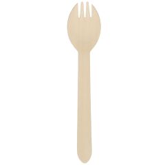 6 in Earth Wise Wood Sporks 1000 ct.
