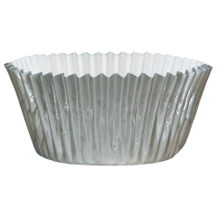4.5 in Silver Foil Baking Cups 2000 ct.