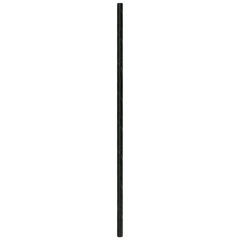 Black Compostable Unwrapped Paper Straws, 7-3/4" x .18"