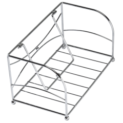 9.25 in x 5 in Chrome Guest Towel Holder 1 ct.