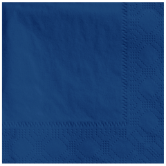4.75 in Regal Embossed Navy Beverage Napkins 1000 ct.