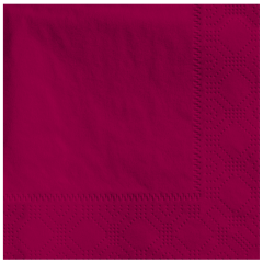 4.75 in x 4.75 in Regal Embossed Burgundy Beverage Napkins 1000 ct.
