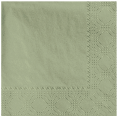 4.75 in Regal Embossed Sage Beverage Napkins 1000 ct.