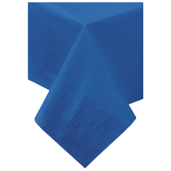 54 in x 108 in Navy Paper Tablecloths 25 ct.
