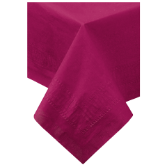54 in x 108 in Burgundy Paper Tablecloths 25 ct.