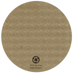 4 in Round Kraft EcoWave Coasters 1000 ct.