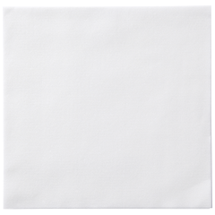 8.5 in x 8.5 in Linen-Like White Dinner Napkins 300 ct.