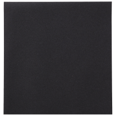 8 in x 8.5 in Linen-Like Black Dinner Napkins 300 ct.