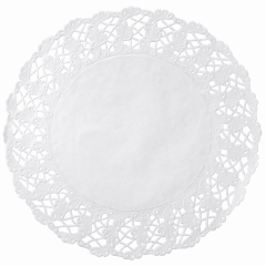 5 in White Cambridge Lace Doilies