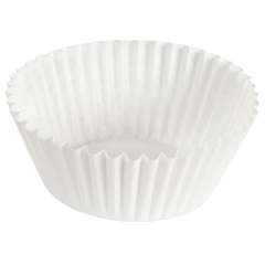 5 in White Fluted Baking Cups 10000 ct.