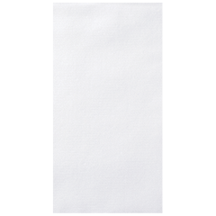 8.5 in x 4.25 in White Linen-Like Guest Towels 300 ct.