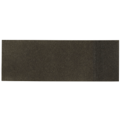 1.5 in x 4.25 in Black Adhesive Napkin Bands