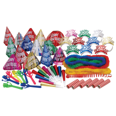 Assorted New Year's Multicolor Party Kit 1 ct.