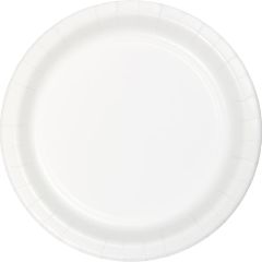 7 in White Dessert Plates 1000 ct.