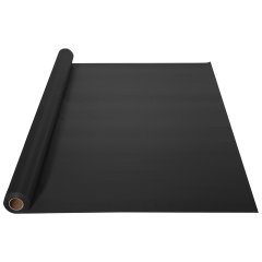 40 in x 100 ft Black Plastic Table Roll 1 ct.