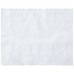 12 in x 18 in White Lightweight Paper Traymats 1000 ct.