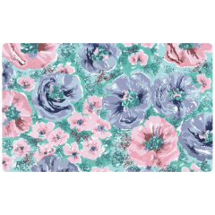 11 in x 18 in Whispering Floral Paper Traymats 1000 ct.