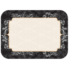 13 in x 17 in Traditional Printed Paper Traymats 1000 ct.                     