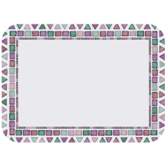 14 in x 19 in Tile Mosaic Paper Traymats 1000 ct.
