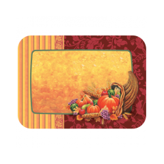 13.5 in x 18.75 in Seasonal Printed Paper Traymats